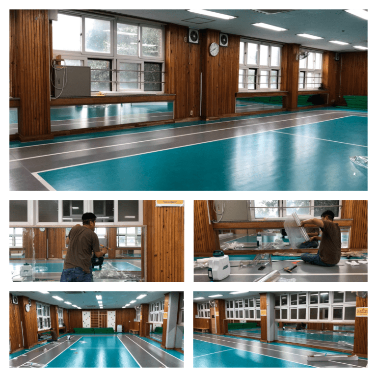 Read more about the article 수락 초등학교 (8mil) 안전/비산방지/방범필름