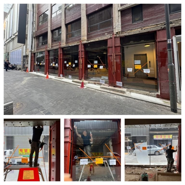 Read more about the article 종로 현각빌딩 레이노 8MIL 방범필름