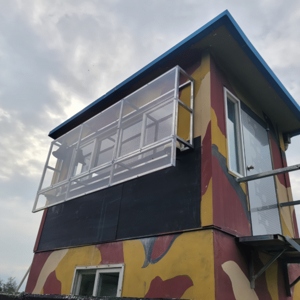 원주 백호수류탄교장 방탄판 제작 및 방탄필름시공