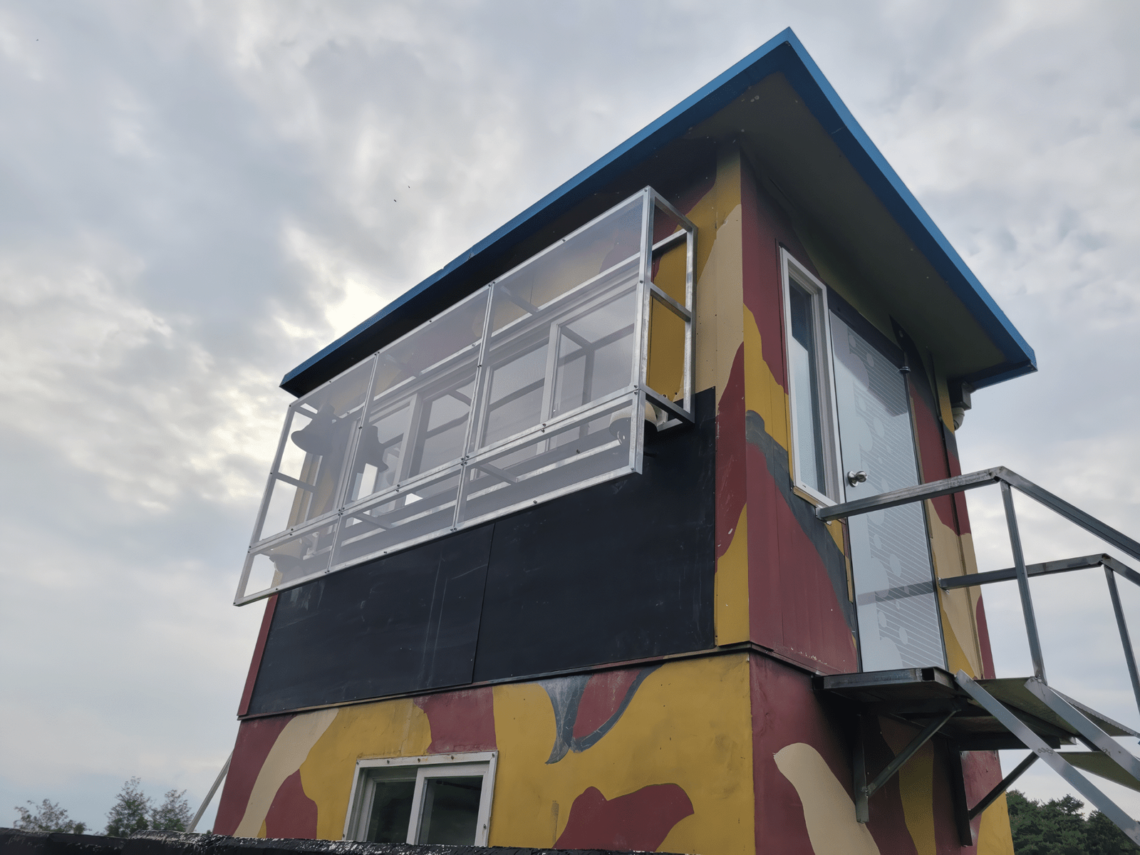 원주 백호수류탄교장 방탄판 제작 및 방탄필름시공