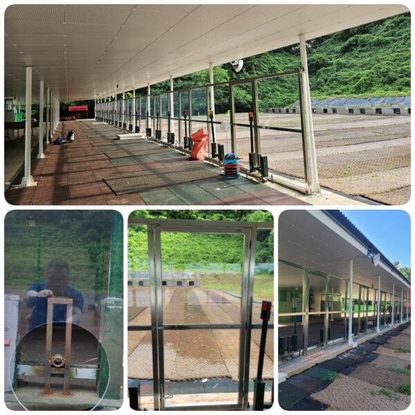 계양 예비군 사격장 방탄필름 시공